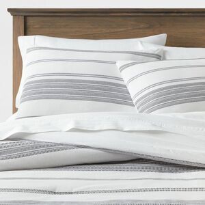 Threshold -  Cotton Comforter Set Jack and Tack Quilt White/Navy